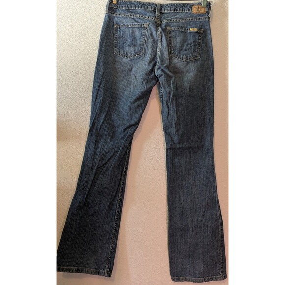 Levi Strauss Levi's Signature Jeans Junior 8 Long Slim Bootcut Blue Denim (877m) - Picture 2 of 4